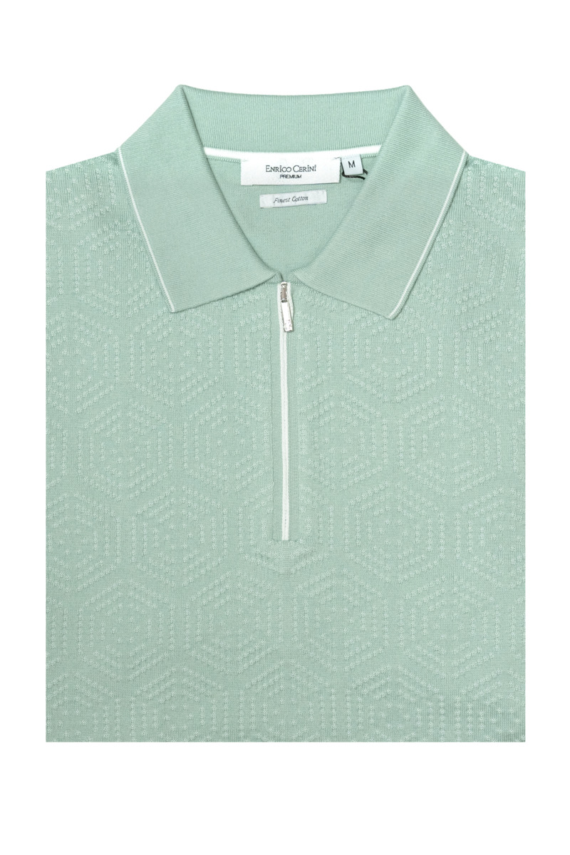Поло ENRICO CERINI 233007/MINT GREEN