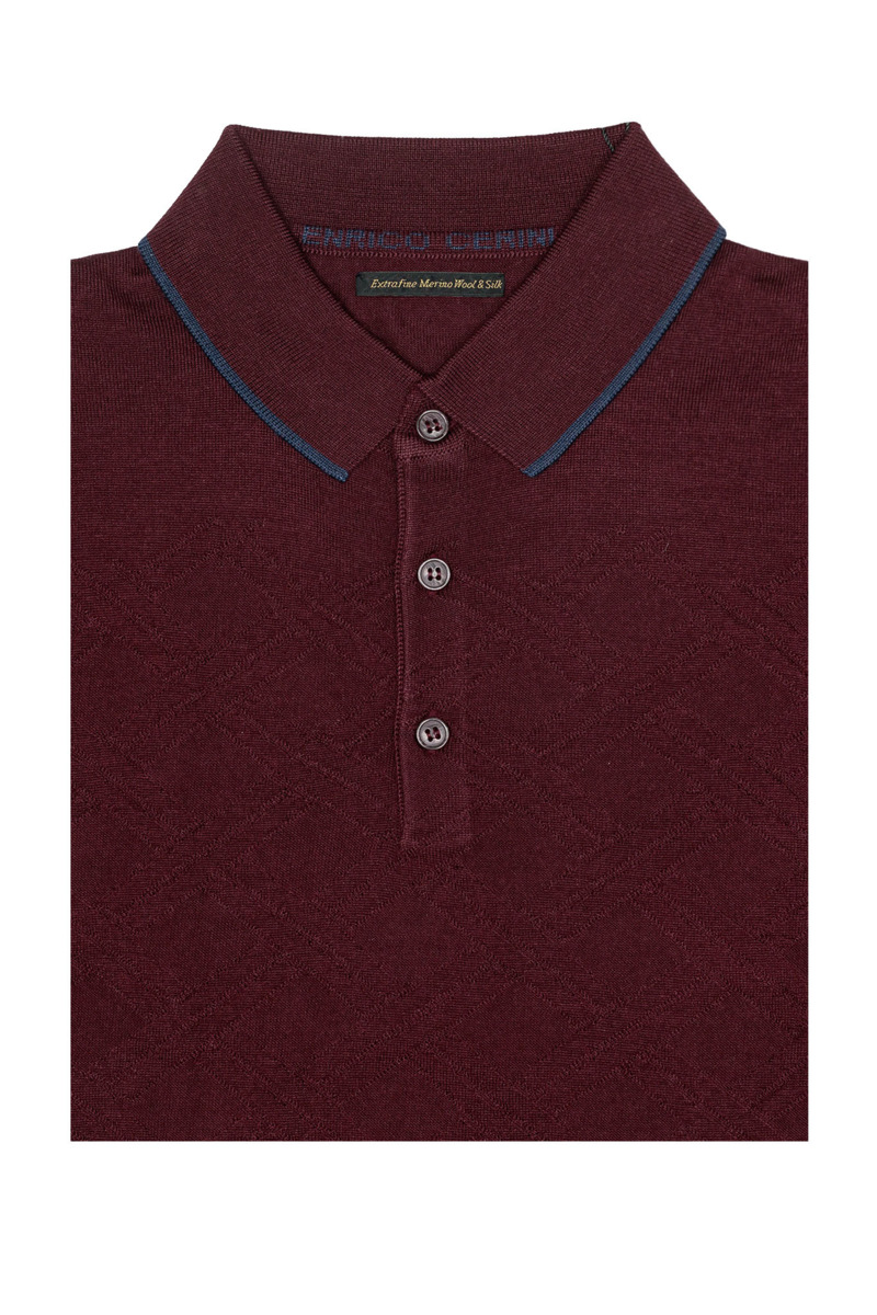 Поло ENRICO CERINI 214103/BORDEAUX