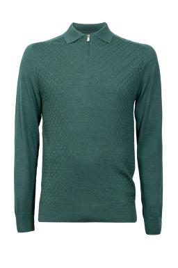 Джемпер-поло ENRICO CERINI 244111/GREEN